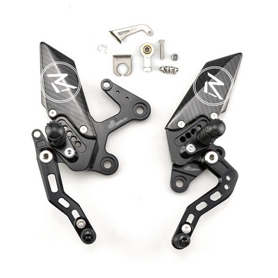 Pentru KAWASAKI Ninja400 Ninja 400 Z400 Z 400 2018-2021 Seturi din spate Înălțiți pedala Resets reglabile Picioare Levier schimbător Kit de frână