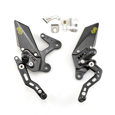 Pentru KAWASAKI Ninja400 Ninja 400 Z400 Z 400 2018-2021 Seturi din spate Înălțiți pedala Resets reglabile Picioare Levier schimbător Kit de frână