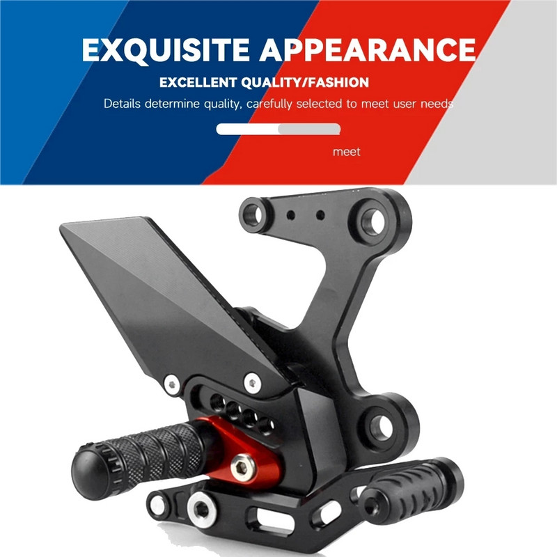 Pentru KAWASAKI Ninja400 Ninja 400 Z400 Z 400 2018-2021 Seturi din spate Înălțiți pedala Resets reglabile Picioare Levier schimbător Kit de frână