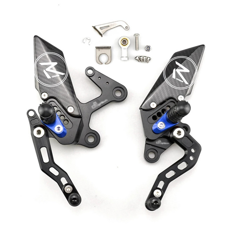 Pentru KAWASAKI Ninja400 Ninja 400 Z400 Z 400 2018-2021 Seturi din spate Înălțiți pedala Resets reglabile Picioare Levier schimbător Kit de frână