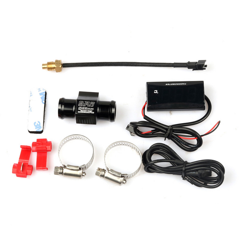 Pentru contorul de temperatură a apei KOSO, instrumente pentru motociclete, termometru, indicator digital de temperatură, pentru XMAX 300 NMAX 155 CB500X ER6N