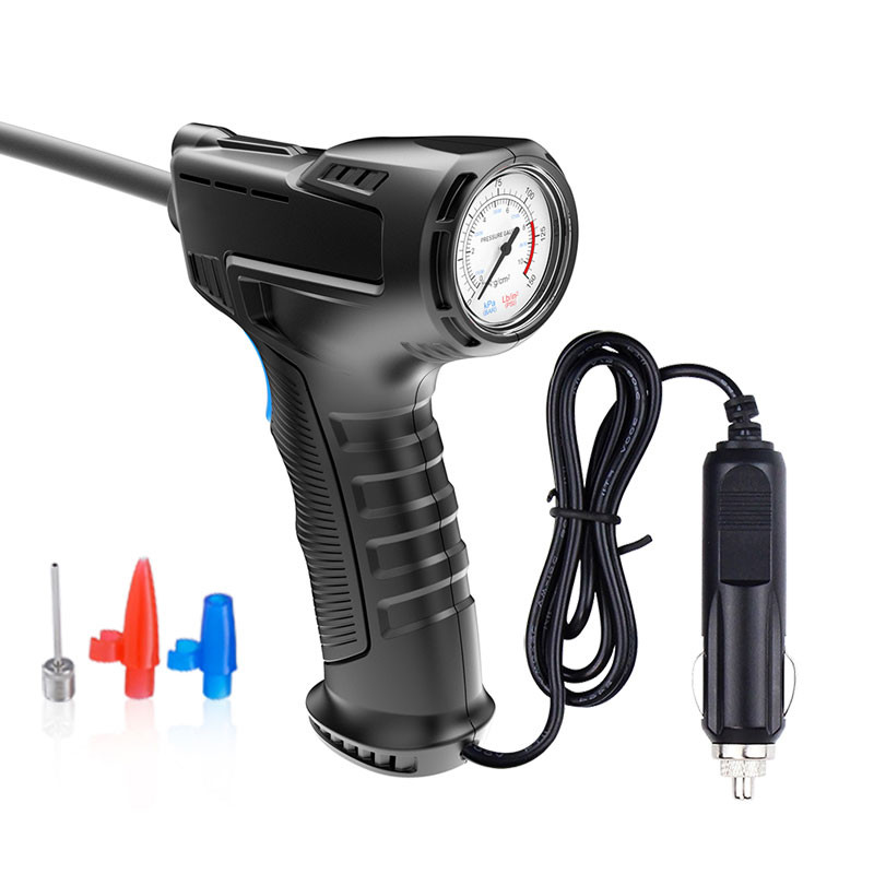 Mini lanternă portabilă portabilă, 12V, pompă de aer pentru umflarea anvelopelor pentru vehicule