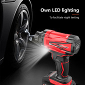 6000mAh Автомобилен въздушен компресор Преносима безжична помпа за помпане на гуми 12V 150PSI Безжична електрическа въздушна помпа за мотоциклет