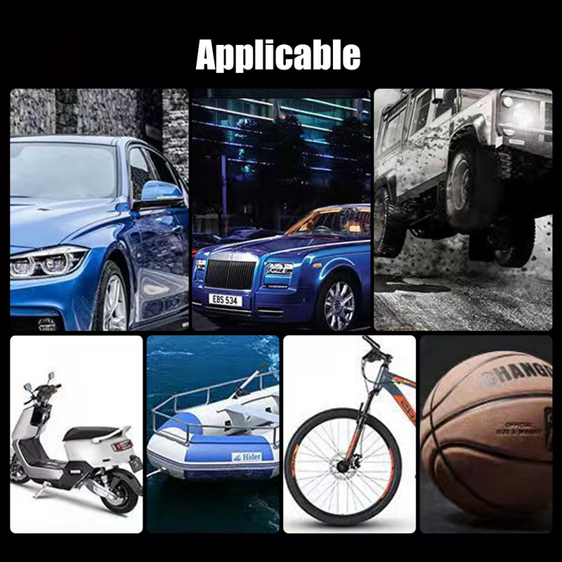 120 W laetav auto õhukompressor 12 V 150 PSI elektriline juhtmeta rehvipumba pump mootorratta jalgratta auto rehvipallide jaoks