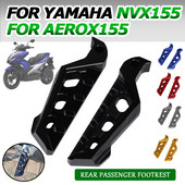 Pentru YAMAHA NVX155 AEROX155 NVX 155 AEROX 155 2022 2023 Accesorii pentru motociclete Suport pentru picioare pentru pasager din spate Rezidere pentru picioare Placă pedale