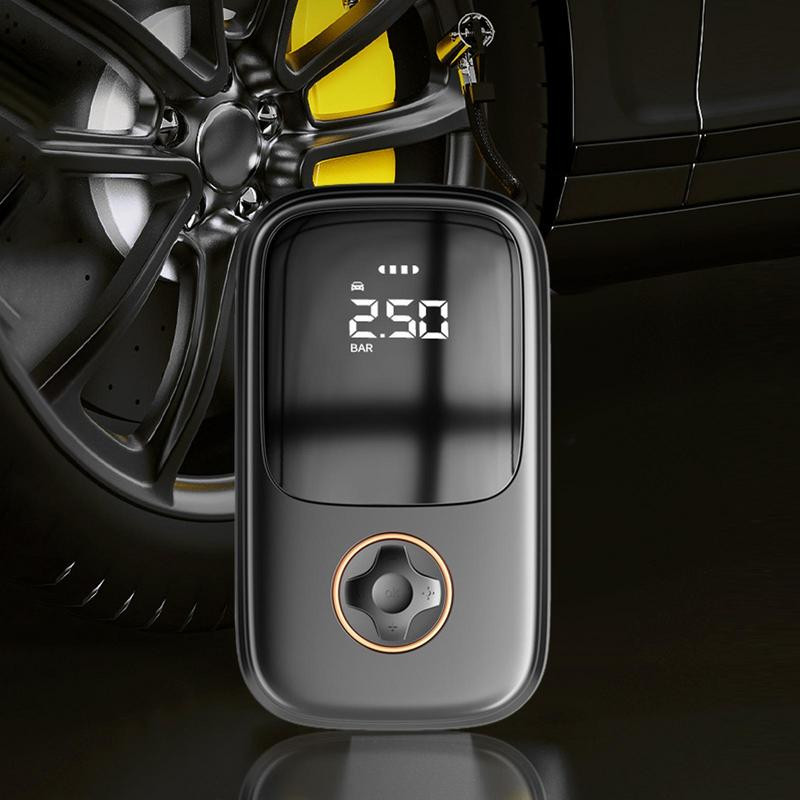 Automobilio oro pripūtimo siurblys, elektrinis, nešiojamas, skirtas automobilių motorinių dviračių padangoms, padangoms, išmaniesiems skaitmeniniams pripučiamiems belaidžiams oro pompams
