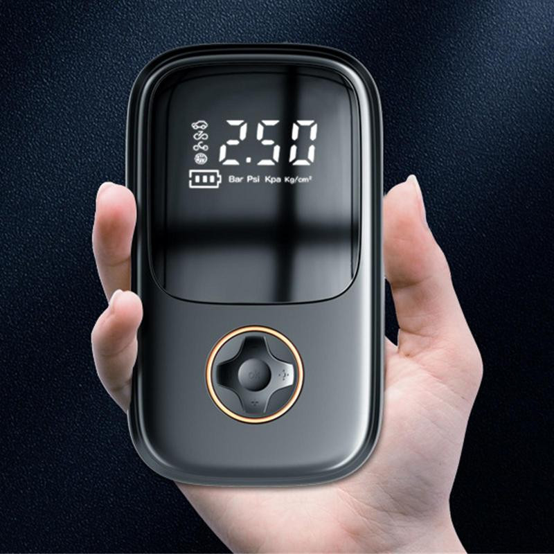 Automobilio oro pripūtimo siurblys, elektrinis, nešiojamas, skirtas automobilių motorinių dviračių padangoms, padangoms, išmaniesiems skaitmeniniams pripučiamiems belaidžiams oro pompams