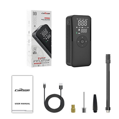 Compresor de aer 12v pompă de aer pentru mașină umflator portabil anvelope pompă electrică pentru motociclete compresor de aer pentru mașină motociclete Bicy Q2p7