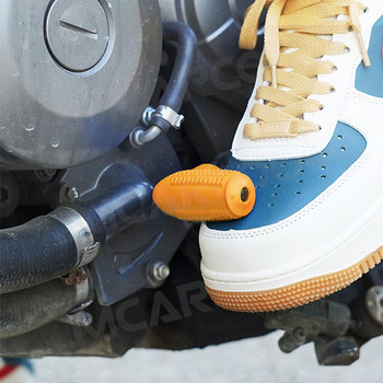 Μοτοσικλέτα Shifter μανίκι παπουτσιών Λαστιχένια κάλτσα Κάλυμμα μοχλού αλλαγής ταχυτήτων μοτοσικλέτας Θήκη προστασίας παπουτσιών αλλαγής ταχυτήτων