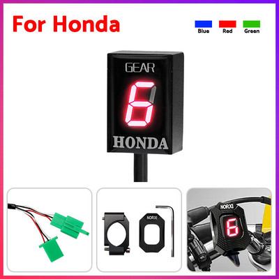 За Honda CBR600F CB600S CBR150 CBR600 F3 F4 F4i FS CBR929RR CBR1100XX 599 919 Hornet VFR750 Индикатор на дисплея на скоростите 1-6
