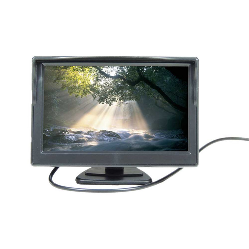5-tolline TFT LCD autovärvi HD Sucker Monitor tagurduskaamera auto turvamonitor tagurpidi varuparkimiskaamera sõidusalvesti