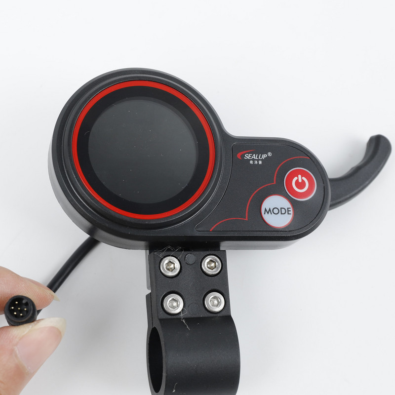 Panou de afișare a scuterului de încărcare USB 36V48V TF‑100 Instrument de comunicare cu 5/6 pini pentru controlerul electric KUGOO M4