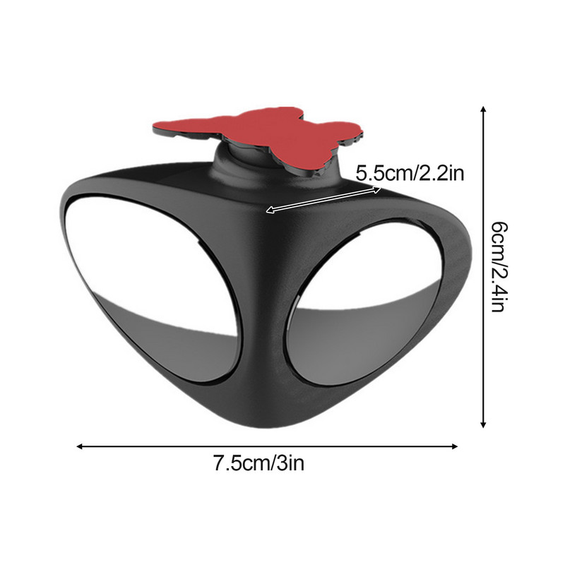 Oglindă unghi mort pentru mașini Oglinzi laterale automate unghi mort Oglindă cu unghi larg Oglindă retrovizoare convexă Design ajustabil