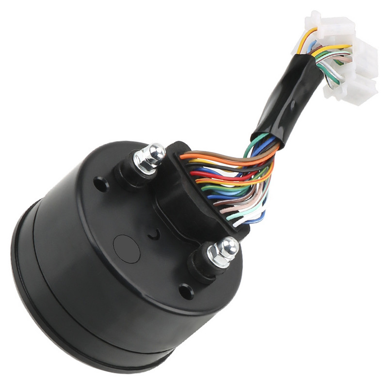 Indicator digital multifuncțional LED Tahometru Contor de combustibil Panoul motocicletei Vitezometru Viziune pe timp de noapte Cadran Odometru Anti-orbire