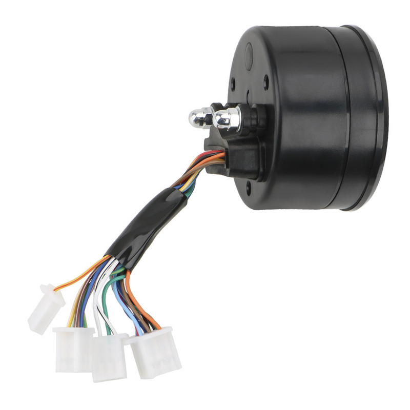 Indicator digital multifuncțional LED Tahometru Contor de combustibil Panoul motocicletei Vitezometru Viziune pe timp de noapte Cadran Odometru Anti-orbire