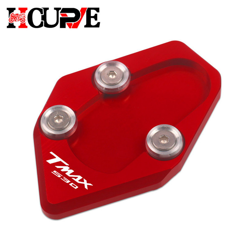 Pentru YAMAHA TMAX530 T-MAX530 TMAX 530 T-MAX 2015 2016 Suport pentru motociclete Picior Suport lateral Extensie Pad Suport Placă Mărire