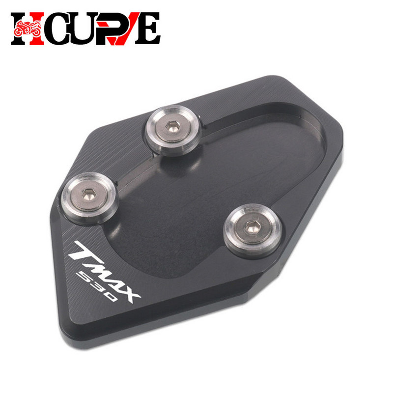 Pentru YAMAHA TMAX530 T-MAX530 TMAX 530 T-MAX 2015 2016 Suport pentru motociclete Picior Suport lateral Extensie Pad Suport Placă Mărire