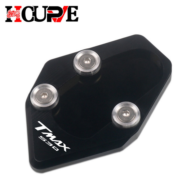 Pentru YAMAHA TMAX530 T-MAX530 TMAX 530 T-MAX 2015 2016 Suport pentru motociclete Picior Suport lateral Extensie Pad Suport Placă Mărire