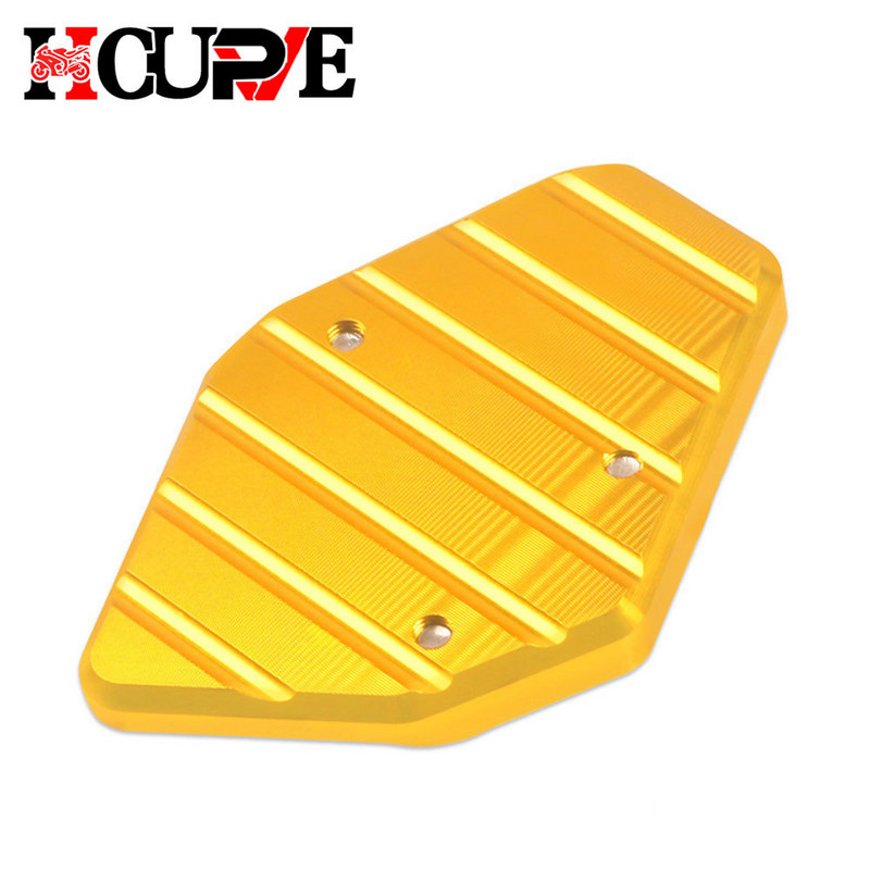 Pentru YAMAHA TMAX530 T-MAX530 TMAX 530 T-MAX 2015 2016 Suport pentru motociclete Picior Suport lateral Extensie Pad Suport Placă Mărire