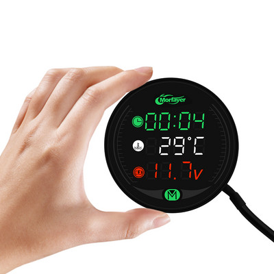 Pentru Kawasaki KX250F KX450F kx 450 f KLX125 Motocicletă universală multifuncțional LED Digital Voltmetru Ceas Contor Termometru