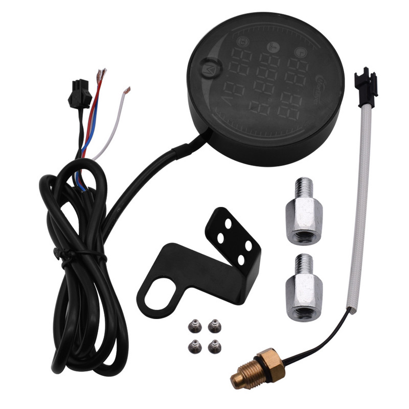 Pentru Kawasaki KX250F KX450F kx 450 f KLX125 Motocicletă universală multifuncțional LED Digital Voltmetru Ceas Contor Termometru