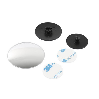 1/2 buc Oglinda retrovizoare 360 de grade Oglinda unghiului mort oglinda retrovizoare convexa reglabila pentru masina Accesorii pentru oglinda masina inversa