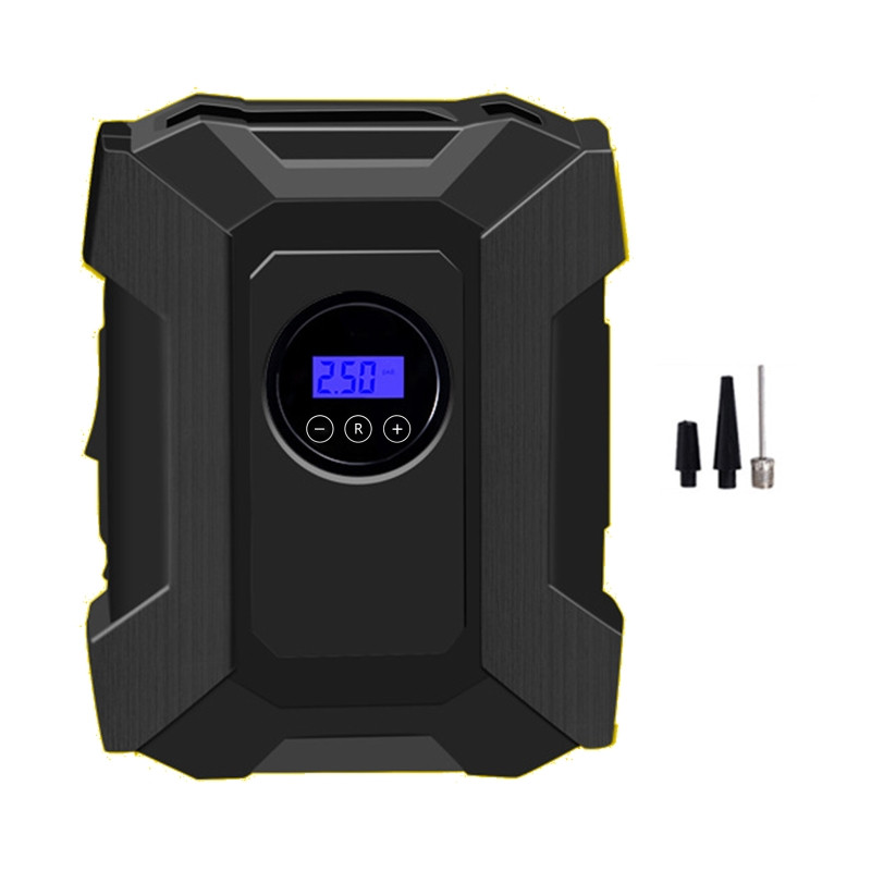 Преносима електрическа помпа за надуване Безжичен интелигентен цифров мини въздушен компресор Откриване на налягането в гумите за велосипед мотоциклет