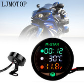 Mjerač motocikla noćnog vida Tablica napona vremena i temperature za Kawasaki NINJA 650R/ER6F/ER6N VERSYS W800/SE Z750S ZR750 ZEPHYR