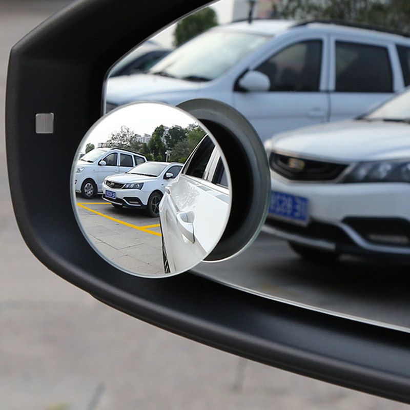 2Pcs Auto Retrovizor 360 stupnjeva Ogledalo za mrtvi kut za Volkswagen Golf 4 5 6 Passat B5 B6 B7 seat leon ibiza volvo xc60