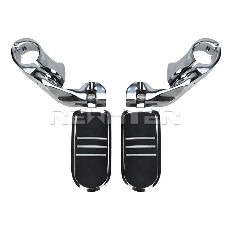 Suport pentru picior pentru motocicletă, cromat, 32 mm, pentru protecția motorului de autostradă, pedală, suport pentru picioare, pentru Harley Touring Dyna Sportster Softail