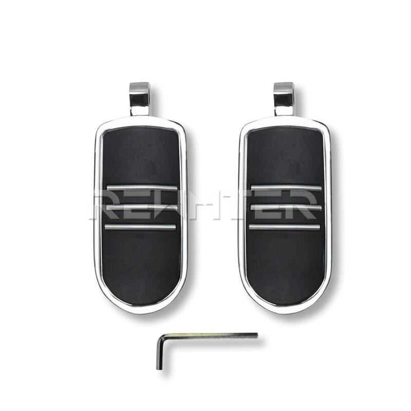 Suport pentru picior pentru motocicletă, cromat, 32 mm, pentru protecția motorului de autostradă, pedală, suport pentru picioare, pentru Harley Touring Dyna Sportster Softail