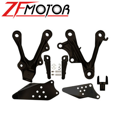 Priekiniai kojelės kištukai Kojos atramos pedalų laikiklis KAWASAKI ZX6R ZX-6R ZX 6R 2009 2010 2011 2012 2014 09 10 11 12 13 14