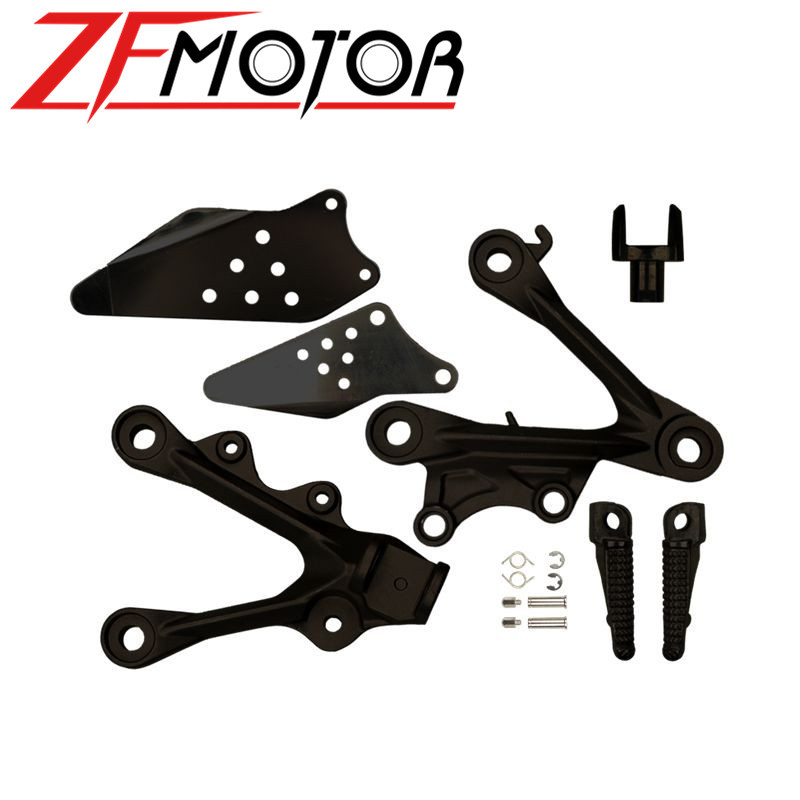 Suport pentru picioare din față Suport pentru picioare Suport pentru pedale pentru KAWASAKI ZX6R ZX-6R ZX 6R 2009 2010 2011 2012 2014 09 10 11 12 13 14