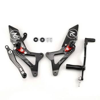 MTKRACING Για YAMAHA YZF-R1 2009-2014 Πίσω Σετ Ρυθμιζόμενο Πεντάλ Ύψος Ρυθμιζόμενα Πίσω Πίσω Πέλματα Μοχλοί αλλαγής ταχυτήτων κιτ φρένων