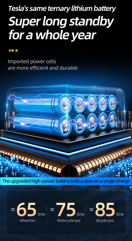Pompă de umflare montată pe vehicul fără fir, portabil, tip mașină electrică, anvelopă pentru mașină, pompă de mare putere 12v