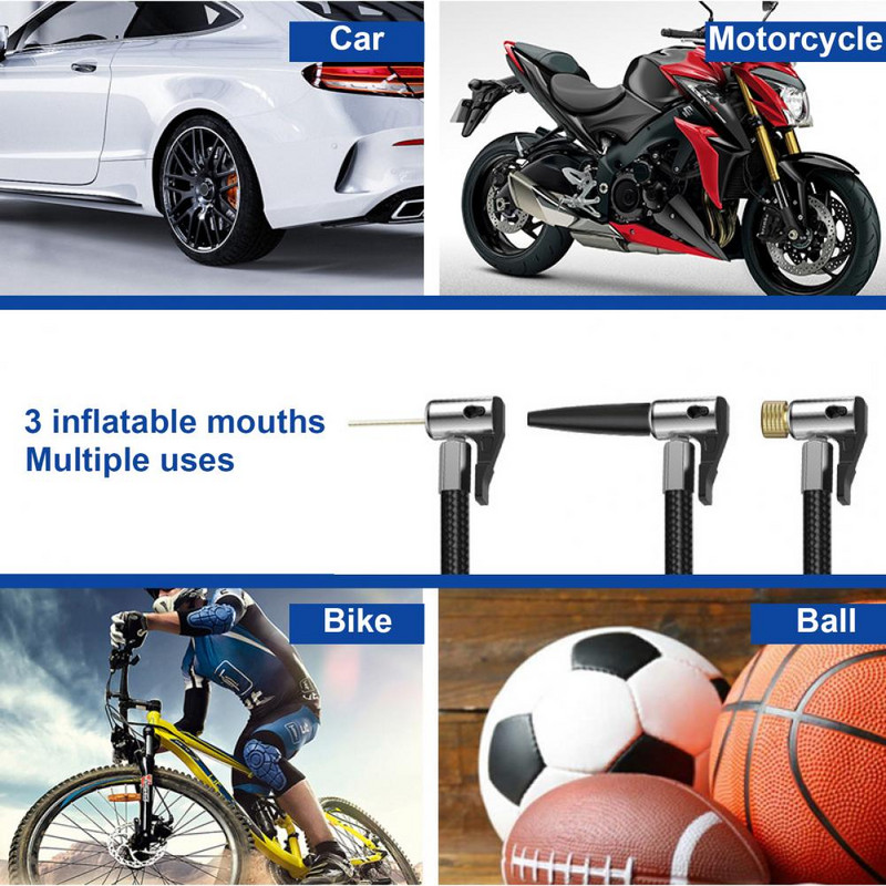 Pumpa za napuhavanje Praktična inteligentna električna zračna pumpa za napuhavanje guma za automobil visoke snage za motocikl