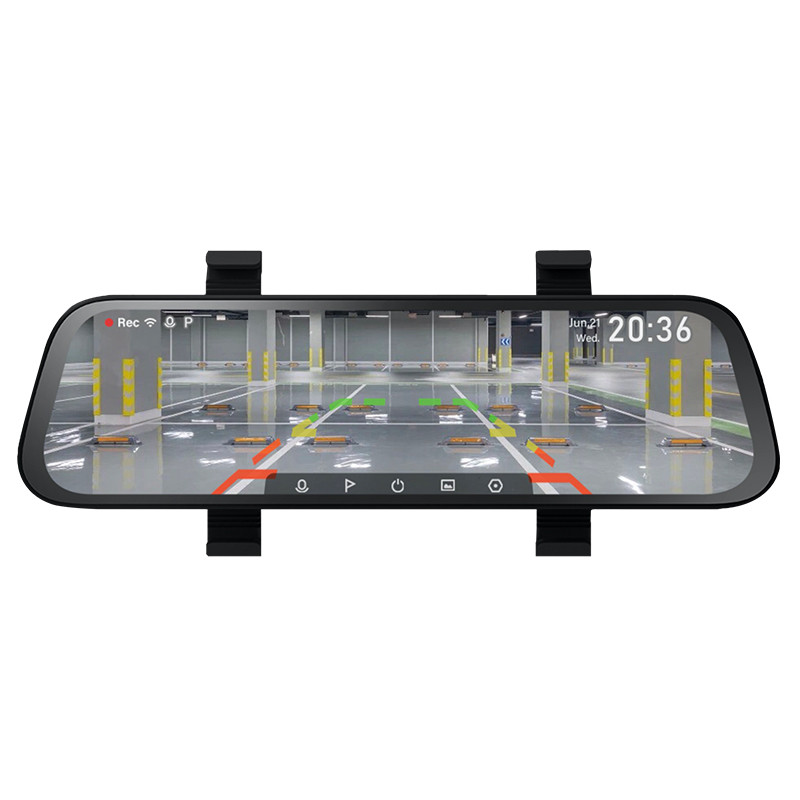 70mai D07 9.35 inch 1080P 130° cu unghi larg pentru mașină DVR stream media Dash Camera cu lentile duale Video Recorder Oglinda retrovizoare Cameră auto