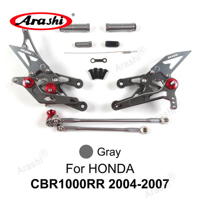 Arashi 1 komplekt HONDA CBR1000RR 2004 - 2020 CNC reguleeritav jalatugi Tagaseadised Tallapulk CBR1000 CBR 1000 RR 2008 2009 2010 2011