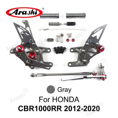 Arashi 1 komplekt HONDA CBR1000RR 2004 - 2020 CNC reguleeritav jalatugi Tagaseadised Tallapulk CBR1000 CBR 1000 RR 2008 2009 2010 2011