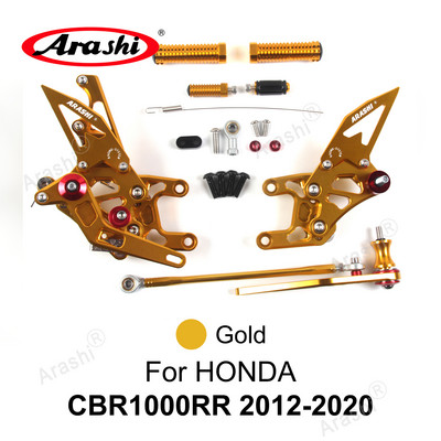 Arashi 1 komplekt HONDA CBR1000RR 2004 - 2020 CNC reguleeritav jalatugi Tagaseadised Tallapulk CBR1000 CBR 1000 RR 2008 2009 2010 2011