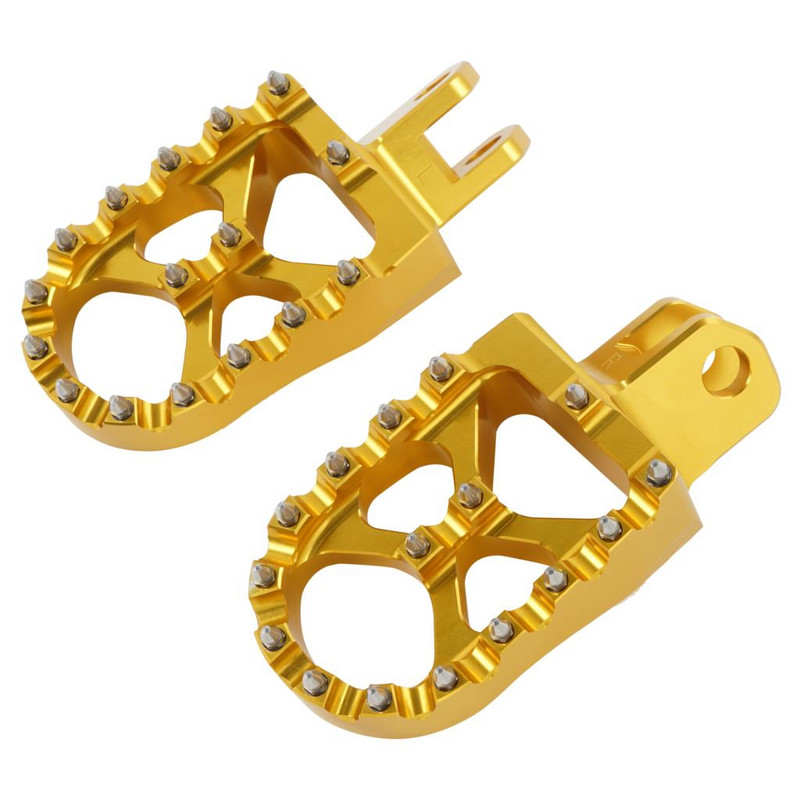 NiceCNC Suport pentru picioare Suport pentru picioare Suportă pentru picioare Pedale Motocross pentru Suzuki DRZ400S DRZ400SM DRZ DR-Z 400S 400SM Z400S 2000-2022 Aur