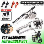 Pentru Husqvarna Norden 901 Norden901 ADV 2022 2023 Accesorii pentru motociclete Suporturi fata Suporturi Suporturi Cleme Suporturi Pedale