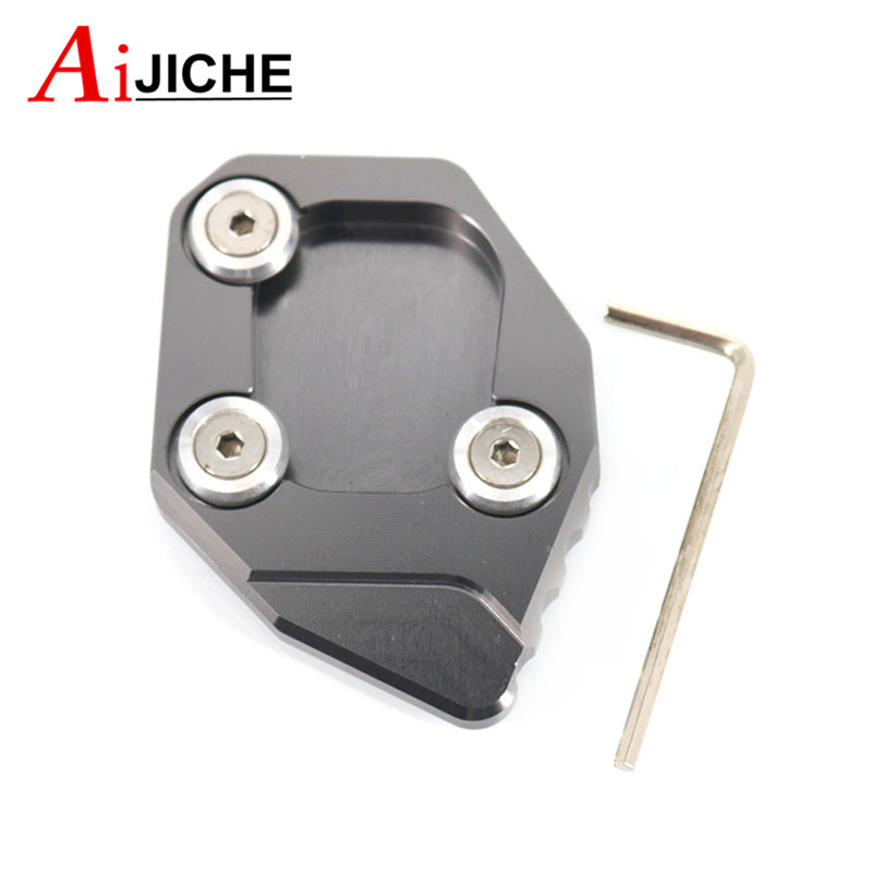 Suport pentru motociclete CNC Picior Suport lateral Extensie Placă de suport pentru HONDA CBR600RR CBR 600 RR CBR 600RR CBR600 RR 2013-2017