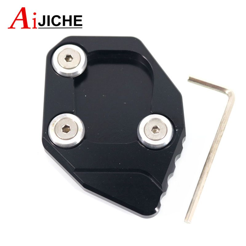 Suport pentru motociclete CNC Picior Suport lateral Extensie Placă de suport pentru HONDA CBR600RR CBR 600 RR CBR 600RR CBR600 RR 2013-2017