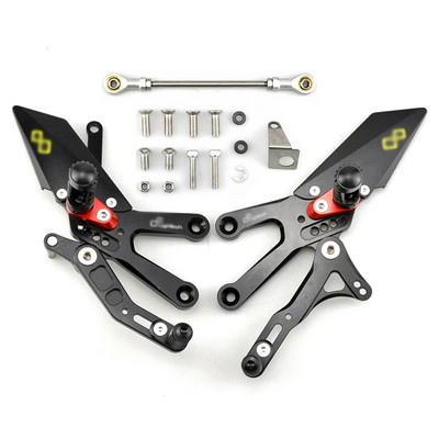 MTKRACING Za YAMAHA YZF-R3 YZF R3 2015-2021. Stražnji setovi Pojačana pedala Podesiva stražnja postavljanja Pegovi za noge Komplet kočnica ručice mjenjača