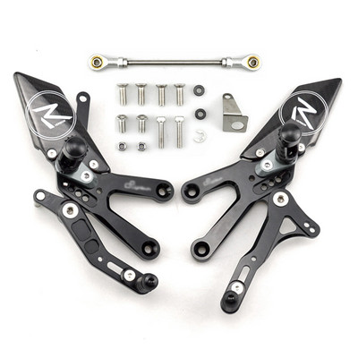 MTKRACING Za YAMAHA YZF-R3 YZF R3 2015-2021. Stražnji setovi Pojačana pedala Podesiva stražnja postavljanja Pegovi za noge Komplet kočnica ručice mjenjača