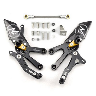 MTKRACING Za YAMAHA YZF-R3 YZF R3 2015-2021. Stražnji setovi Pojačana pedala Podesiva stražnja postavljanja Pegovi za noge Komplet kočnica ručice mjenjača