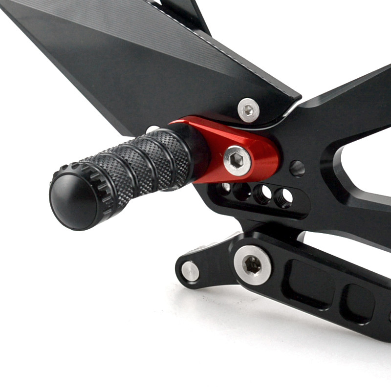 MTKRACING Za YAMAHA YZF-R3 YZF R3 2015-2021. Stražnji setovi Pojačana pedala Podesiva stražnja postavljanja Pegovi za noge Komplet kočnica ručice mjenjača