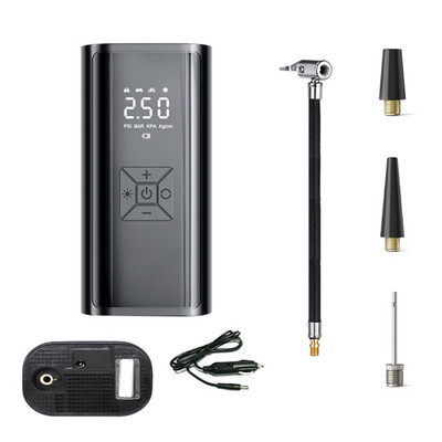 Compresor de aer compact Pompă pentru anvelope pentru mașină Pompă de umflare pentru sarcini grele Bicicletă electrică Motocicletă B36B