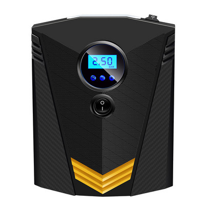 CZK-3634 Pompă de aer de urgență pentru exterior pentru mașină, reîncărcare aer pentru cauciucuri, mini pompă de aer cu afișaj digital portabil 35L/MIN